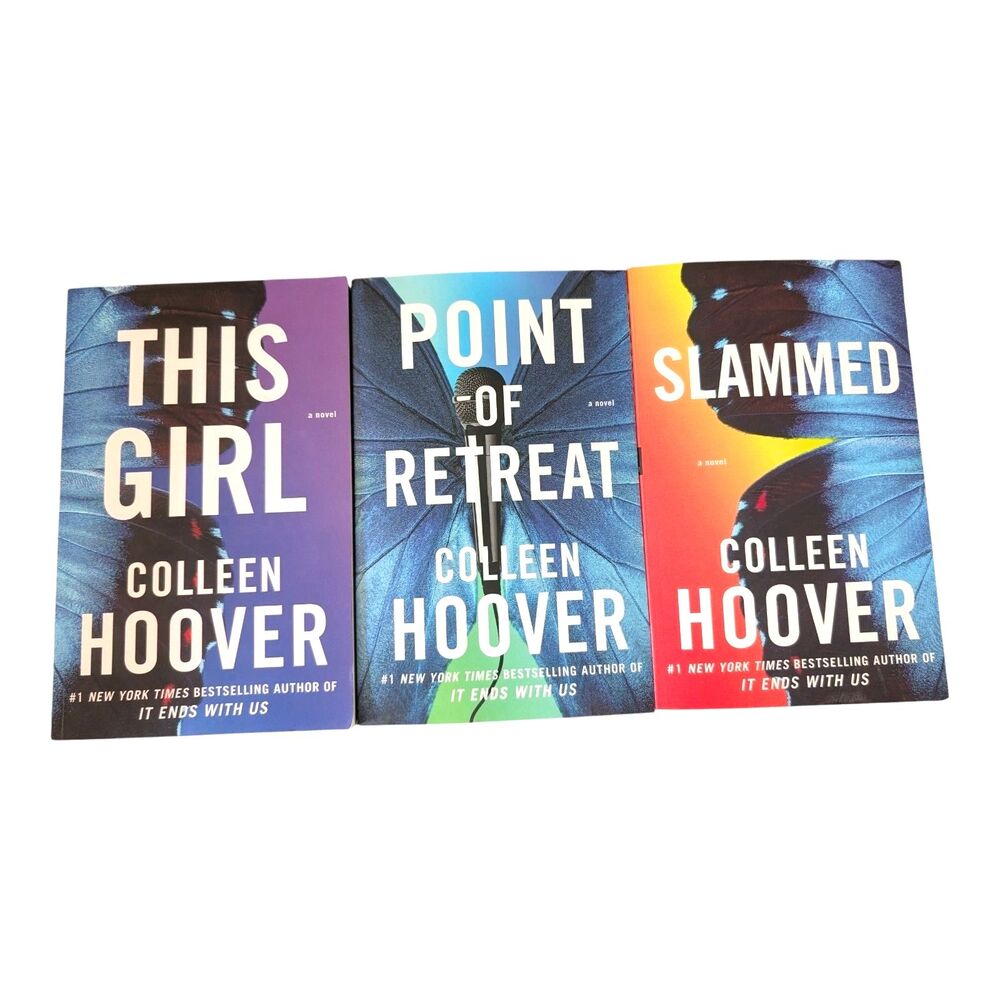 Colleen Hoover Slammed Series: Slammed, Point of Retreat & This Girl Paperback